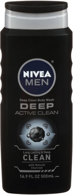 니베아 맨 딥 액티브 클린 포맨 남자 바디워시 클렌저 500ml +포스트 카드 세트, 1개 - 쿠팡