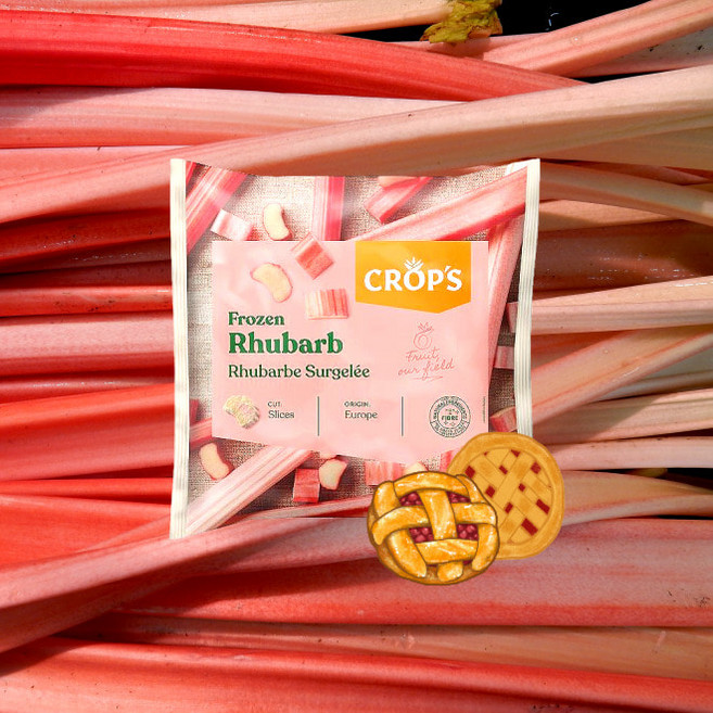 루바브 줄기 1kg 폴란드산 디저트에 좋은 채소 Frozen Rhubarb