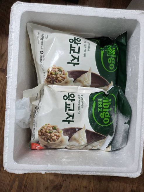 교자만두 만두기획팩 왕교자 냉장/냉동식품 신선 실속형 담백한 1.05kg 4봉