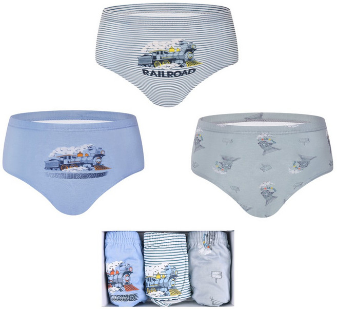 BYC 차일드림 남아동 순면 삼각 3매입 세트 CDO6514(아이앤유샵)