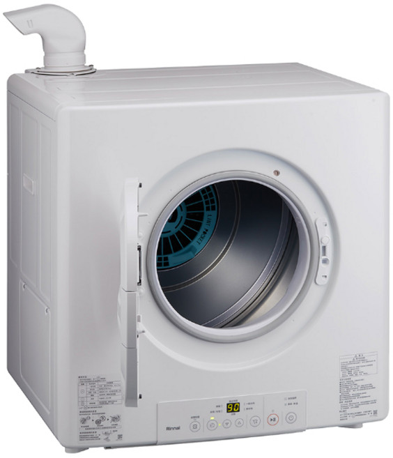 Rinnai 林內 9kg 瓦斯乾衣機 RDT-90-TR-W, 天然(NG),DIY輕鬆搞定