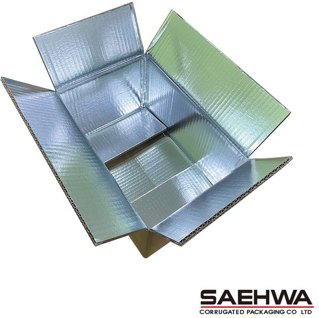 [세화박스] 종이 보냉 택배박스, 브라운, 20개