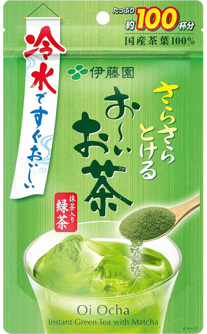 이토엔 오이오차 사라사라말차포함 녹차 가루 80g 100잔분, 1개입, 1개