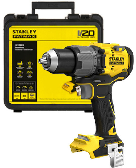 스탠리 충전 햄머 해머 드릴 SBD726K 20V 베어툴 케이스포함(SBD726M2K 본체), 선택01 STCT1800 본체만, 1개