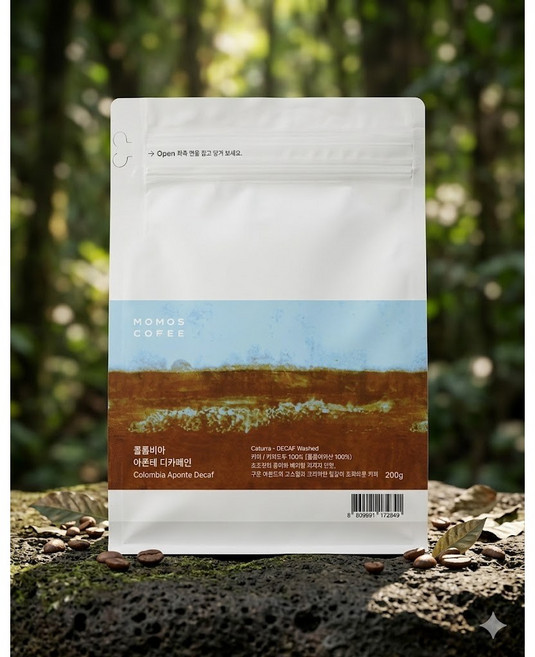모모스커피 디카페인 콜롬비아 아폰테, 200g