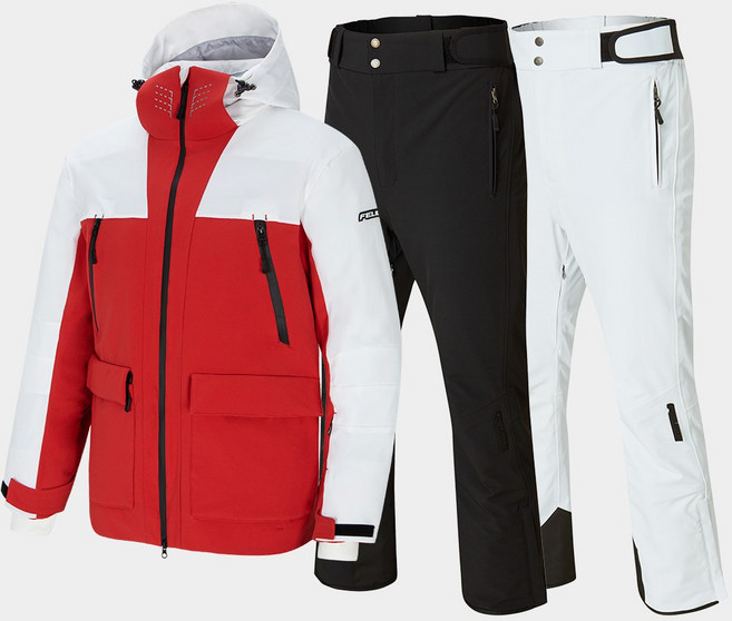 펠리체 스키복 보드복 세트 브리튼 세트 레드