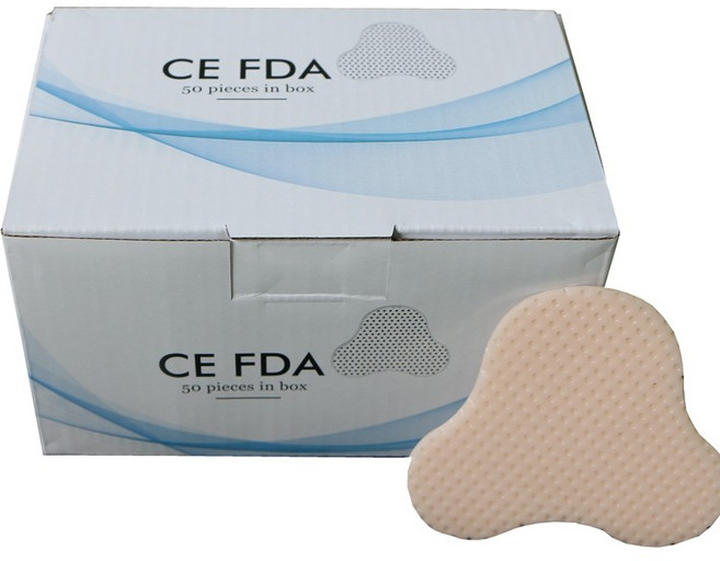 [당일발송] 열가소성 코부목 아쿠아스프린트 thermoplastic nasal splint 나잘 스프린트 스플린트 코 부목 코뼈골절 부목 코수술 코성형 부목 코뼈 금, 소 (63x53mm), 1개