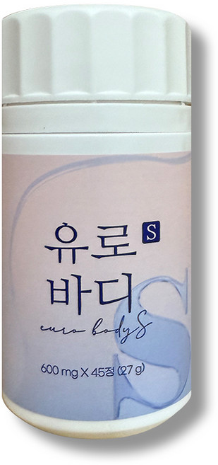 유로바디S 정품 베르가못, 45정, 1개