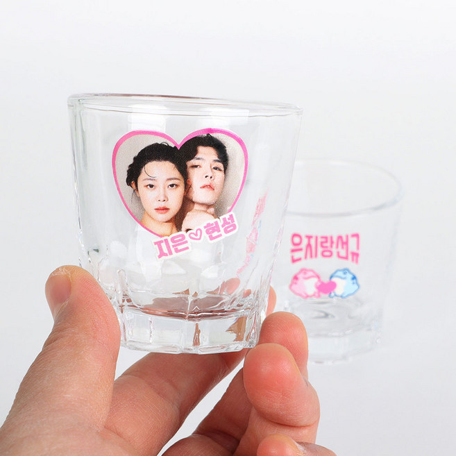 소주잔제작주문 유리 소주잔 이니셜 소주잔 진로소주잔 선물용, 옵션01_소주잔, C-01, 1개