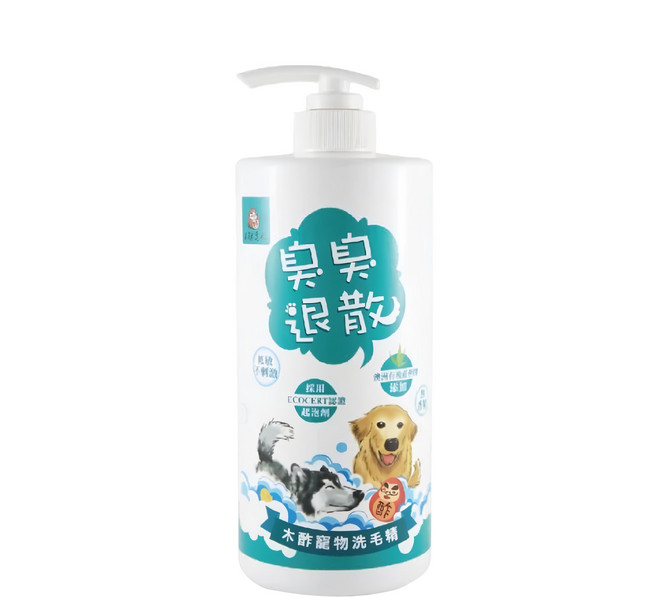 DAWOKO 木酢達人 寵物洗毛精, 1000g, 1瓶