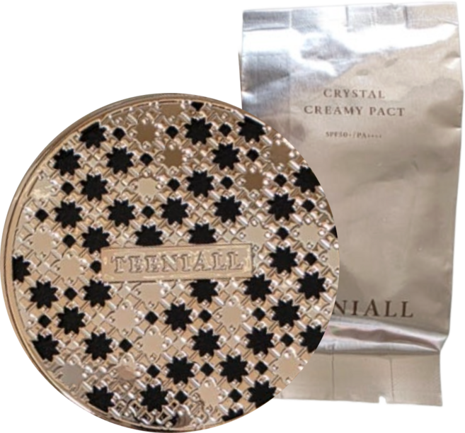 26년 최신상/견미리팩트 티니올 크리스탈 크리미 팩트 시즌2 (본품1+리필1)(블랙다이아), 21호, 1개, 블랙다이아