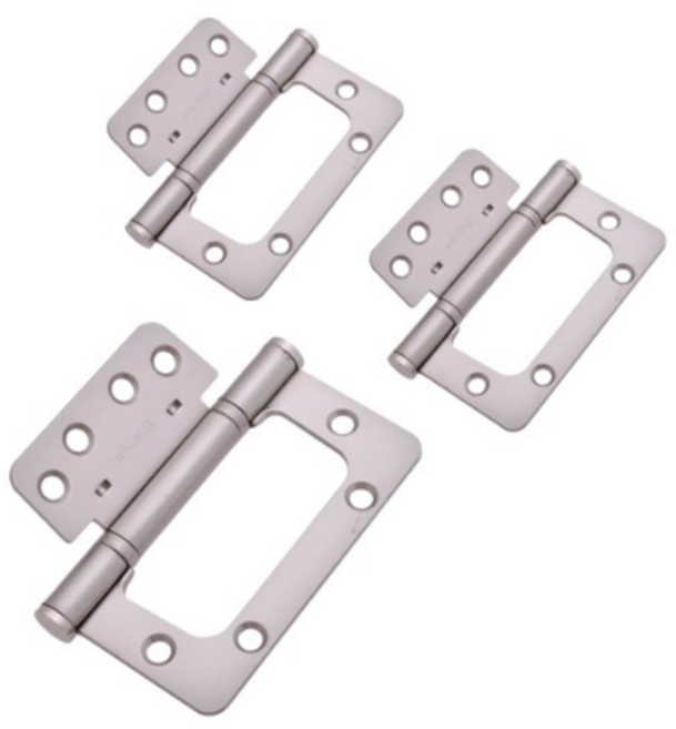 방문용 4인치 이지경첩 니켈, 3개