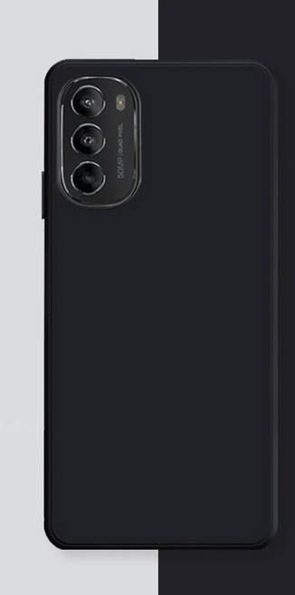 모토로라 모토 G82 전용 블랙 슬림핏 케이스