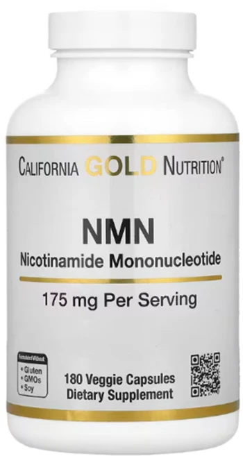캘리포니아골드뉴트리션 NMN 175mg 베지 캡슐 180정 - 쿠팡