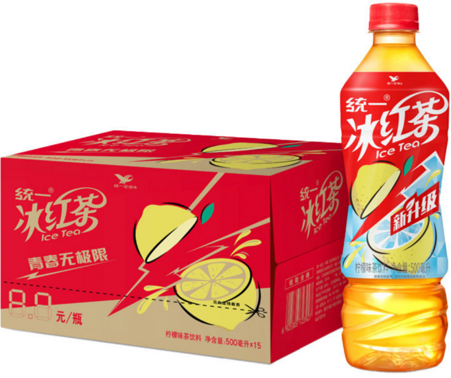 빙홍차 아이스티, 15개, 500ml