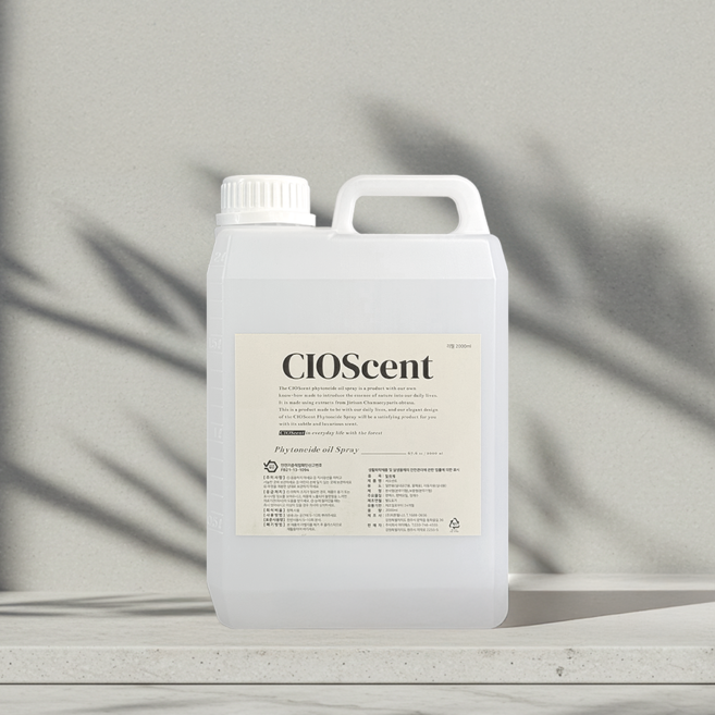 신상품 [씨오센트] 편백수 피톤치드 원액 스프레이, 1개, 2L