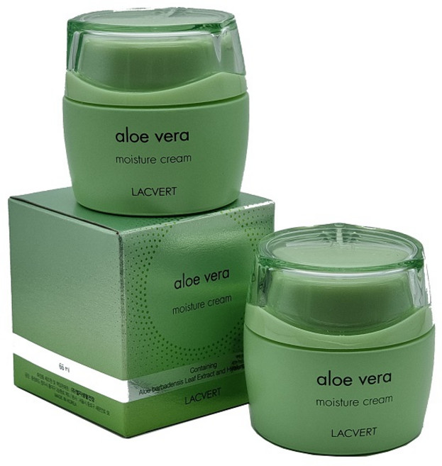 라끄베르 알로에베라 크림 65ml (1+1) 수분 영양공급 미백 주름개선 크림, 2개