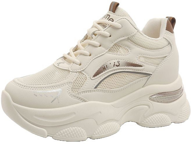 Aesero 여성 아치 서포트 운동화 5cm 발편한 통굽 스니커즈 RM56853