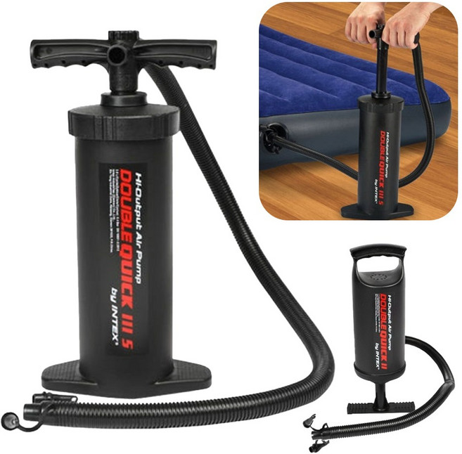 인텍스 핸드펌프 공기주입 에어매트충전용 인텍스정품 펌프, 1개, 핸드펌프(M) #68614