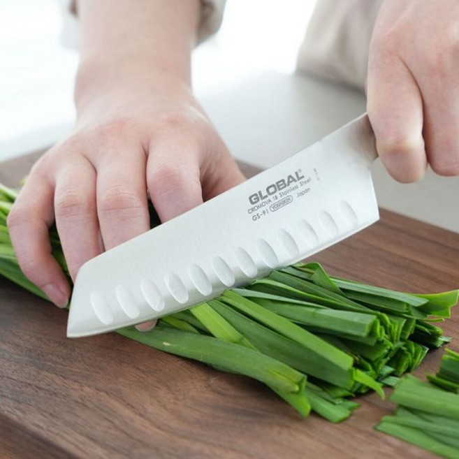 글로벌나이프 GS-91 채소나이프 14cm / 딤플나이프 중간식도 야채칼 153686, 글로벌나이프 GS-91 채소나이프 14cm / 딤플나이