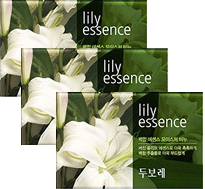 두보레 백합 모이스처라이징 바, 100g, 3개입