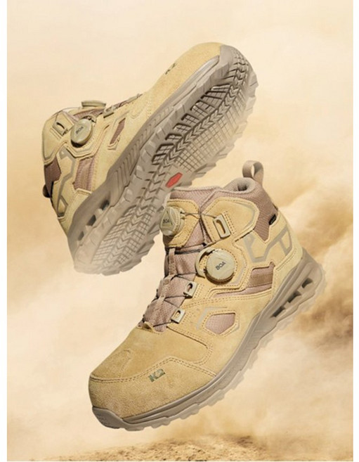 K2 안전화 KG-101S 사막화 6인치 고어텍스 BOA 다이얼/방수/방풍/미끄럼방지/논슬립/최고급/작업화/현장화