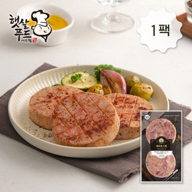 페퍼로스햄 (200gX1팩), 없음, 200g, 1개