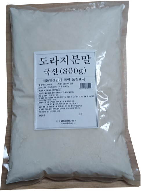 국산도라지분말(800g)-컴앤씨, 1개, 800g