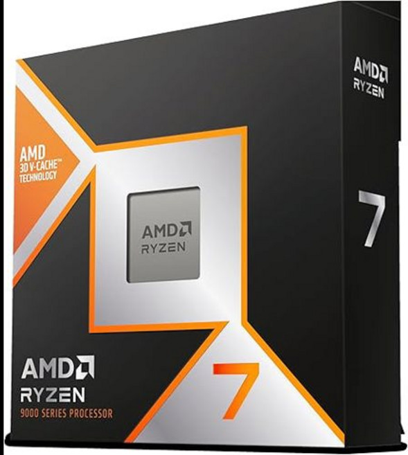 AMD Ryzen 7 9800X3D 8Core/16Thread 데스크탑 프로세서
