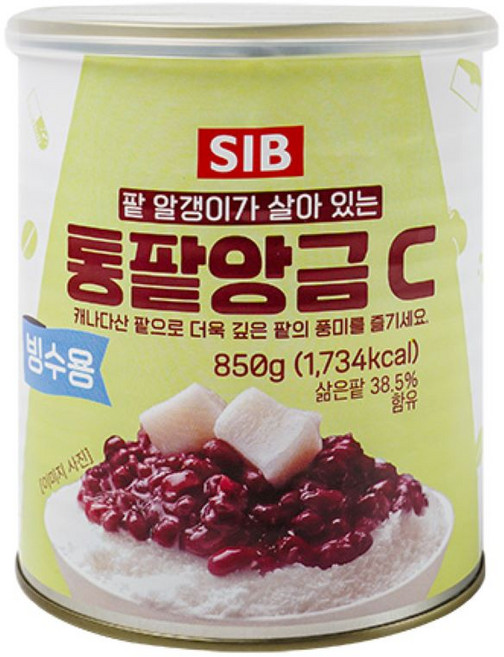 SIB선인 빙수용 통팥앙금, 1개, 850g