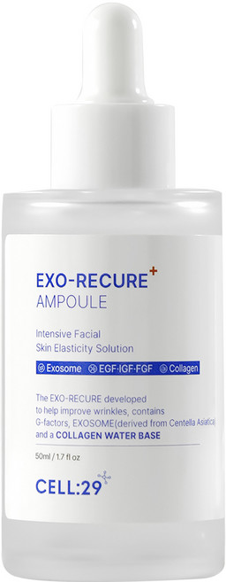 셀29 밑건조 케어 엑소좀 앰플 EGF 아데노신 히알루론산 모공 펩타이드 엑소리큐어, 1개, 50ml