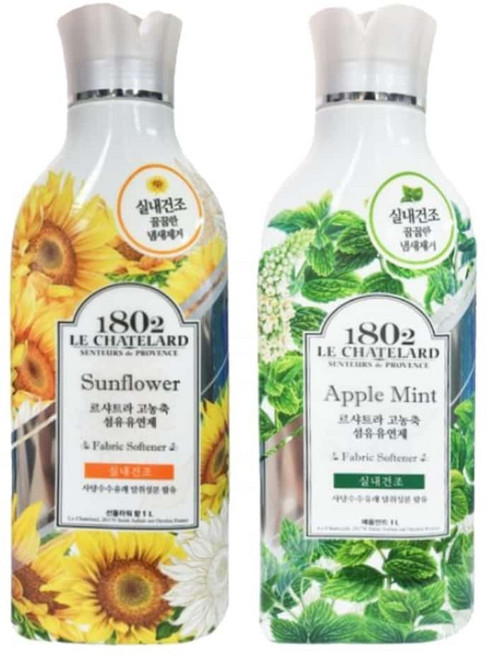 르샤트라 향오래가는 고농축 섬유유연제 은은한향 1L, 1개