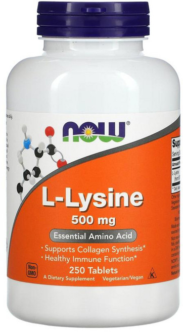 나우푸드 L-라이신 500mg 타블렛, 250정, 1개
