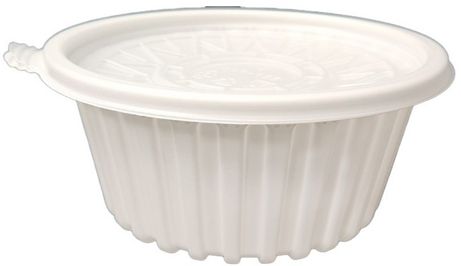 KPP - 195파이 (소) 냉면용기(미니탕), 1세트, 200개, 백색 200 SET