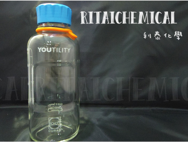 利泰化學 DURAN YOUTILITY 新式血清瓶 咖啡瓶 玻璃瓶, 1個, 500ml
