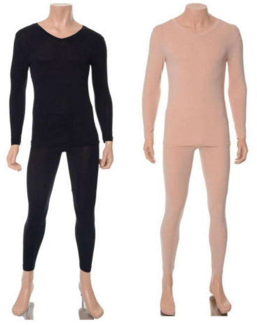 비비안 부드러운 소재와 두께가 사계절용으로 적당하며 얇지만 따뜻한 초극세사 남성내의세트