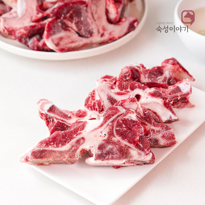 숙성이야기 국내산 소고기 목잡뼈 2kg, 1개