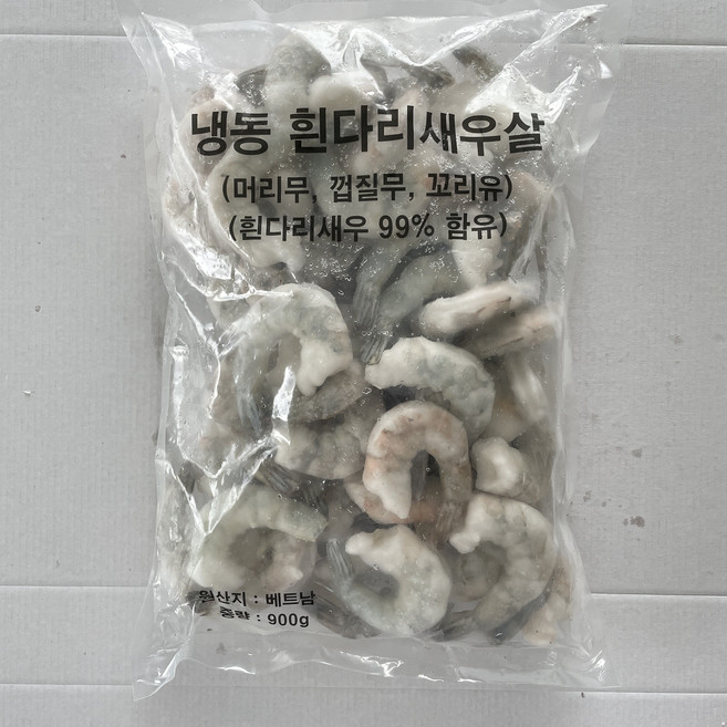 칵테일새우 특대 1kg 냉동 흰다리 새우살, 냉동 새우 60-70미