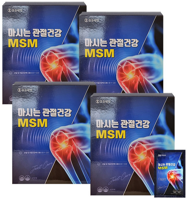 유유제약 마시는 관절건강 MSM, 120개, 70ml