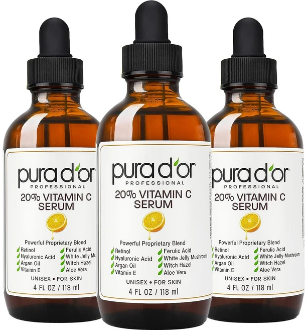 퓨라도어 20% 비타민 C 세럼, 118ml, 3개 - 쿠팡