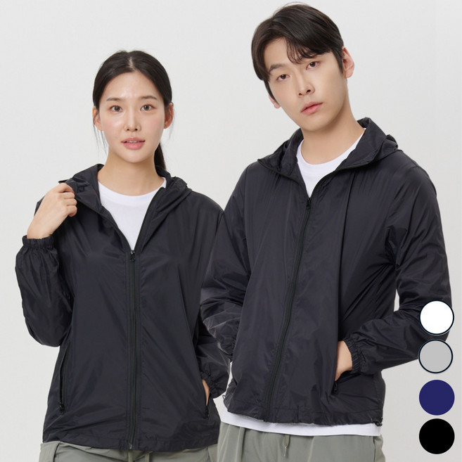 리듬 바람막이 남성 여성 러닝 초경량