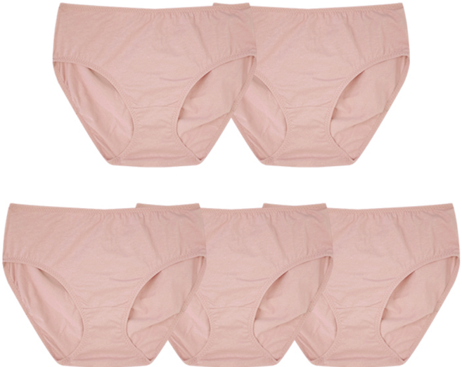 제이모던 국산 맥시 면스판 팬티 빅사이즈까지 5p