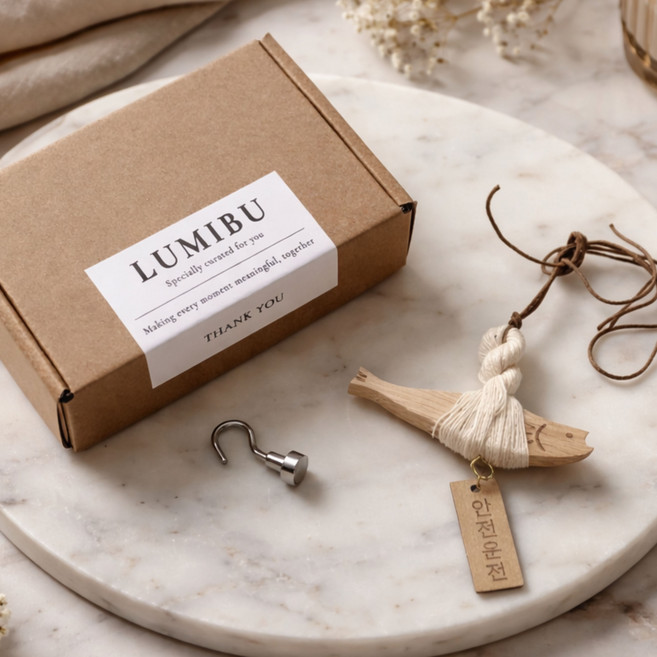 루미부 액막이 명태 집들이 개업 선물, 1개, 안전운전(선물상자 포함)