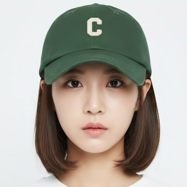 베이직엠 남성 여성 사계절 야구모자 볼캡 스몰 C 패치 (56~58cm)