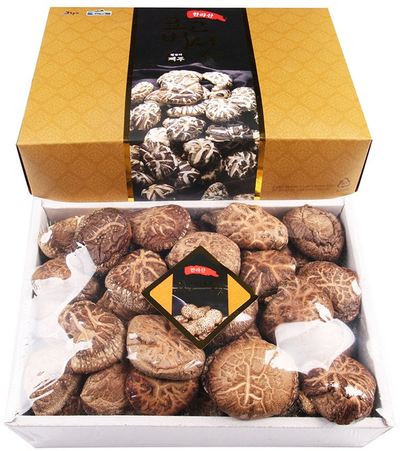 삼다몰 제주 생표고버섯 건표고버섯 선물세트, 1세트