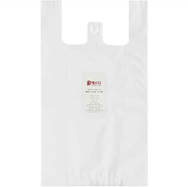 에스디 A급마트용봉투 백색, 10L, 100개