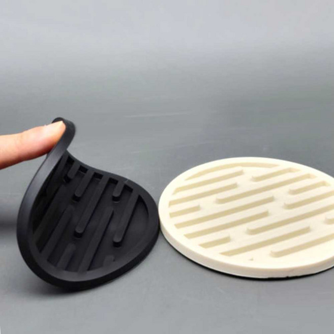 실리콘 화분 받침 원형 10CM 통기용 배수용 원형화분받침대