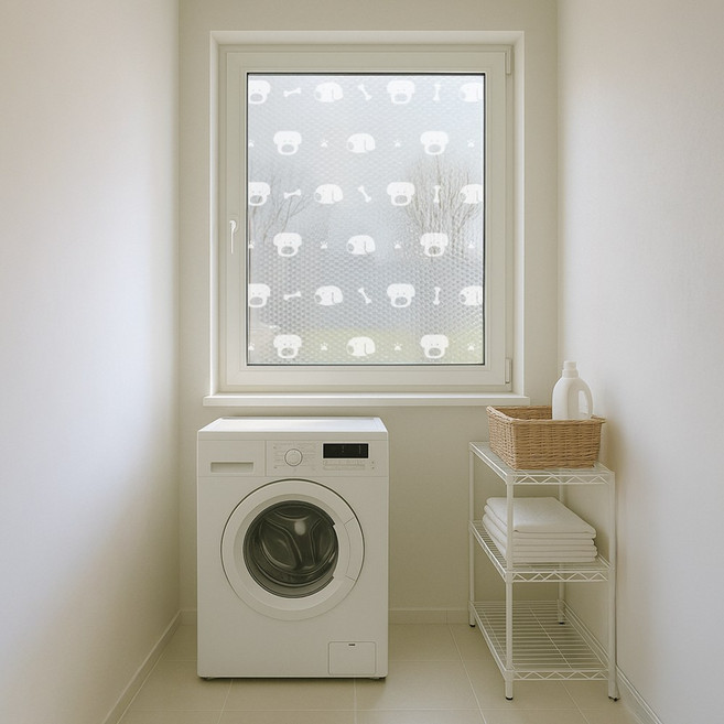 [딱포미] 물없이 붙이는 뽁뽁이 -더블- 도그 1m x 10m 겨울 단열뽁뽁이 단열창문뽁뽁이 결로방지 난방비절감 필수템, 1개