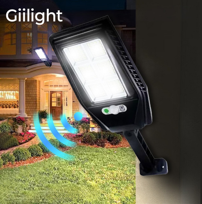 Giilight 태양광 led 야외등 방수 울트라 라이트 인체감응 조명 정원등, 1개, 1개