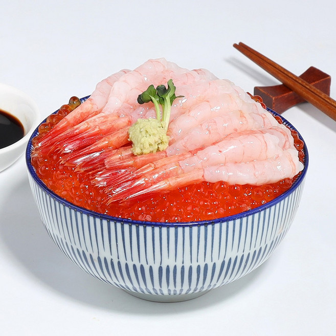 훈훈수산 아미에비 국내산 홍새우 단새우회, 1개, 국내산 단새우 원물 500g(25-30미)